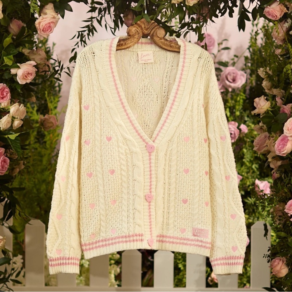 Taylor Swift Lover Cardigan M/L *sealed in bag*